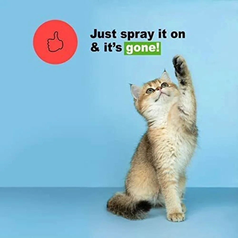Urine Gone ProClean Probiotic Dog Cat Stain and Odor Remover 20 oz Spray Bottle
